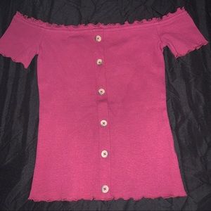 Off the shoulder top